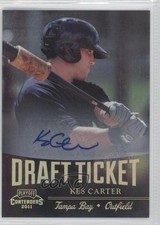 2011 Playoff Contenders Draft Tickets Signatures Kes Carter #DT49 Auto 0c2