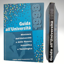 LIBRO GUIDA ALL'UNIVERSITÀ LAUREA 1998 MINISTERO RICERCA SCIENTIFICA TECNOLOGICA