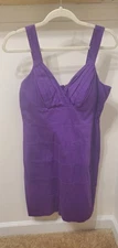 Bisou Bisou Purple Cocktail Dress, size 10, pre-owned, (worn once) zipper back