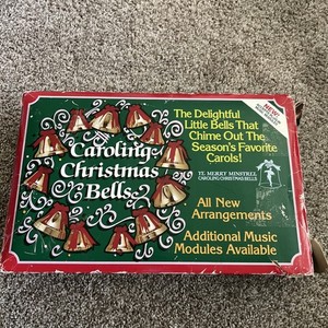 Caroling Christmas Bells Ye Merrie Minstrel | eBay