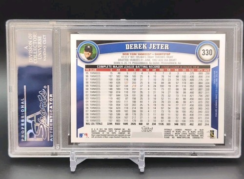 2011 Topps Diamond Anniversary Factory Set Edizione Limitata Derek Jeter PSA 10 - Foto 2 di 2