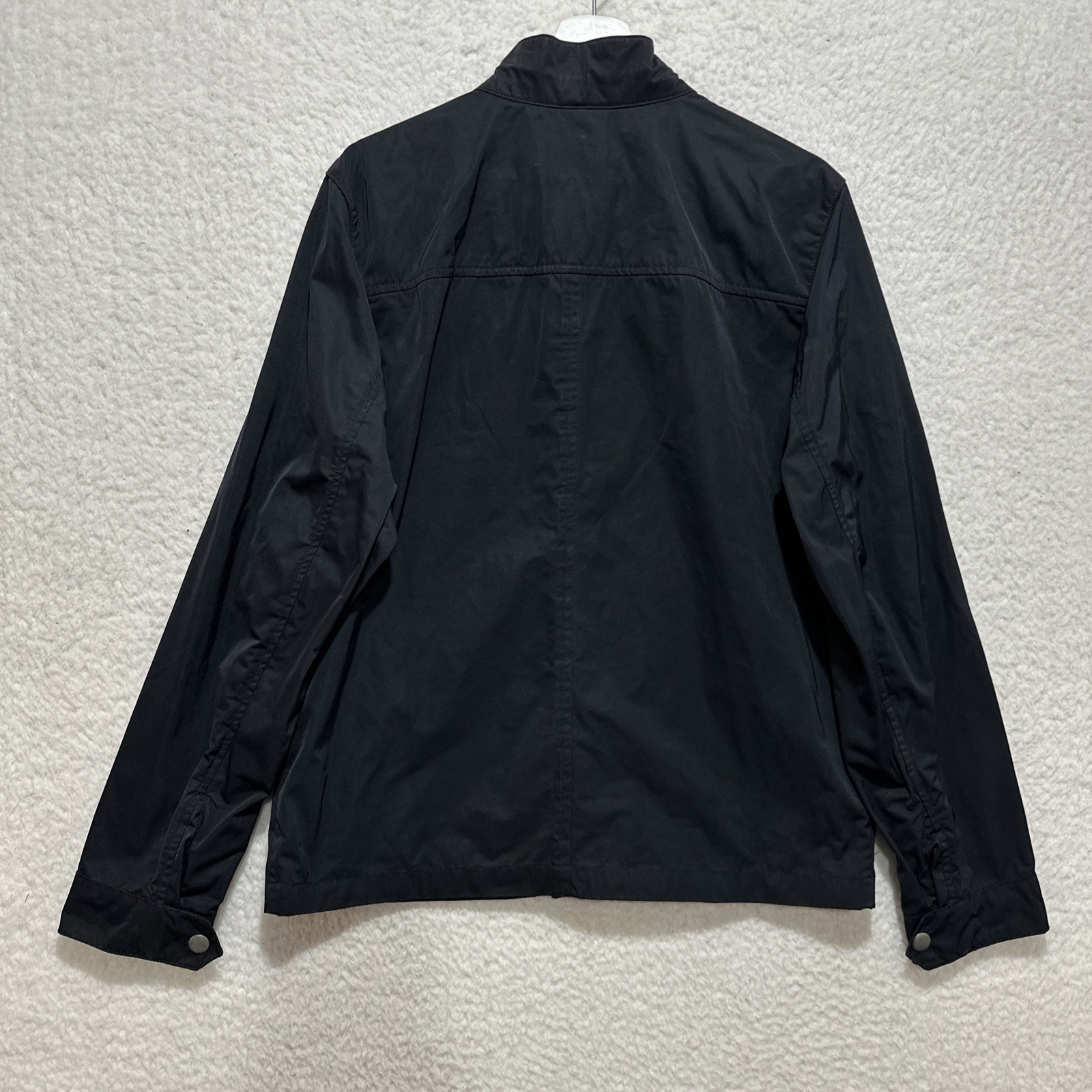 GAP  BLACK SOFTSHELL LIGHTWEIGHT ZIP JACKET COAT … - image 2