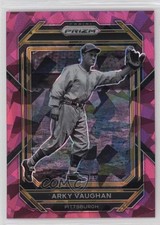 2023 Panini Prizm Pink Ice Prizm Arky Vaughan #222 HOF 16tx