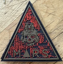 Mars 2A “Triangle” Patch Black & Red Variant