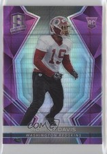 2017 Panini Spectra Rookies Neon Pink Prizm /15 Robert Davis #165 nd3