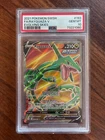 2021 POKEMON SWORD & SHIELD EVOLVING SKIES #193 FULL ART/RAYQUAZA V PSA 10