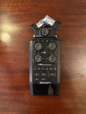 Zoom H6 All Black 6-track Portable Recorder