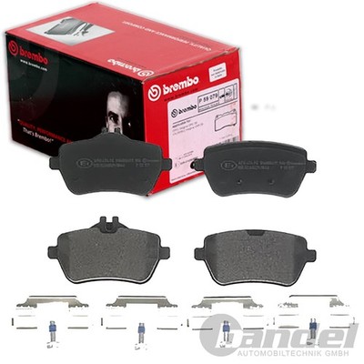 BREMBO BREMSBELÄGE HINTERACHSE PASSEND FÜR MERCEDES-BENZ S-KLASSE | P 50 117