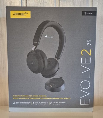 headset bluetooth Jabra Evolve2 75 inkl Jabra Link 380a