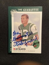 2004 Topps Fan Favorites Inscriptions DON MAYNARD AUTO /10 Archives Autograph SP