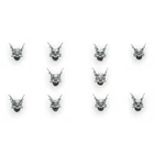 Nemesis Kill Team WINGED HELMET HEADS x 10 Chaos Space Marines Night Lords 40K