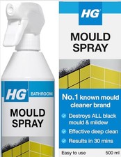 HG Mould Spray 500ml – Black Mould & Mildew Remover, Powerful Stain Cleaner 17.32 per litre