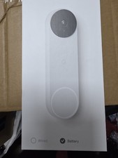 Google Nest Türklingel - Akku - Kabellose 960p Video Türklingel - Weiß