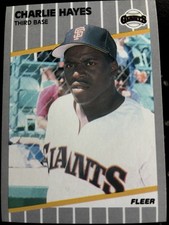 1989 Fleer - Charlie Hayes #330 (RC)