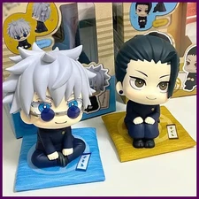 Jujutsu Kaisen Mini Figures Satoru Gojo Figure Action Geto Suguru Figurine 10cm-