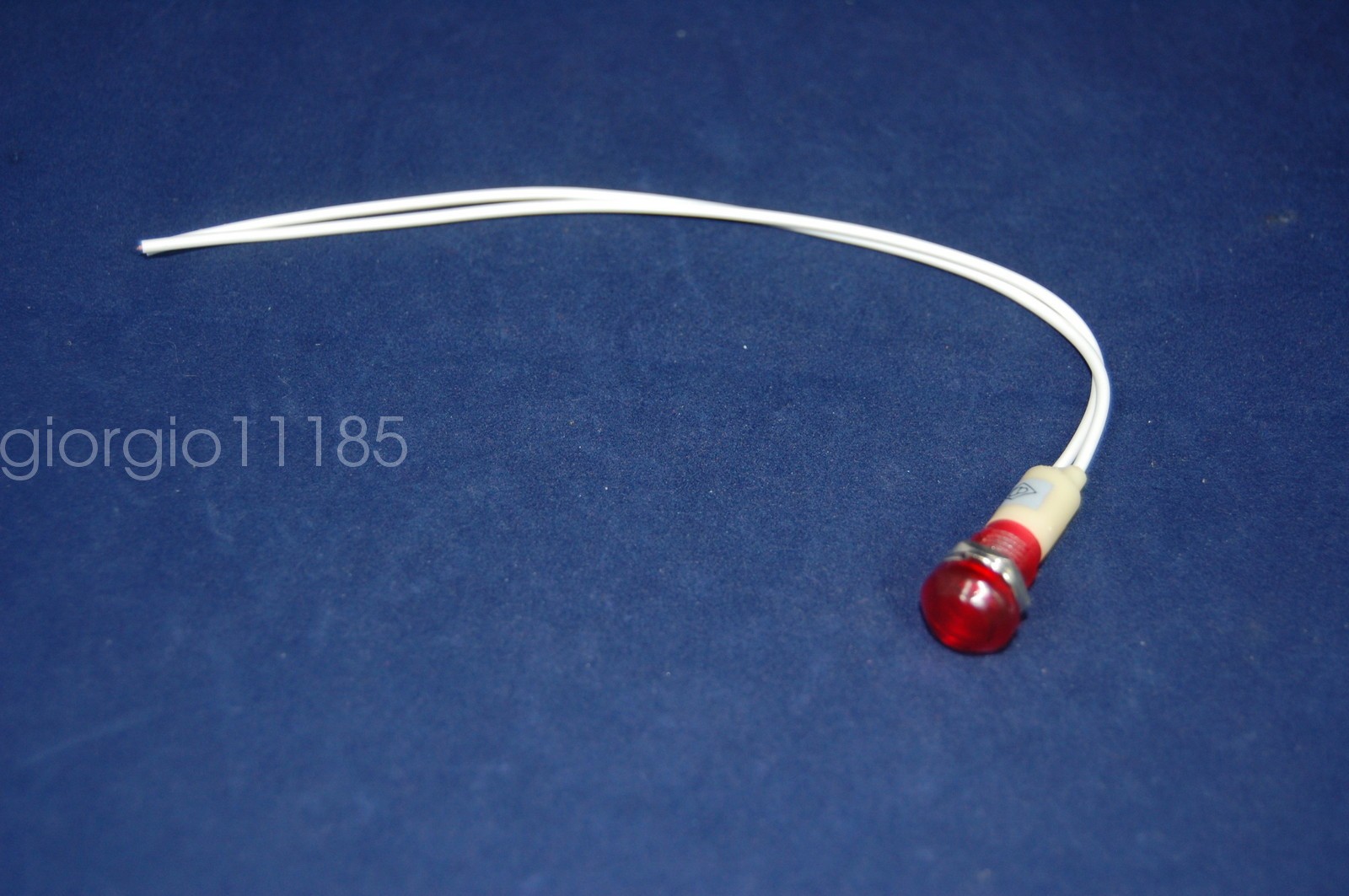 50 Pcs 120V AC 10mm RED Panel Mounting LED Indication Signal Pilot Lights