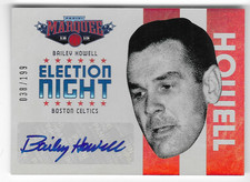BAILEY HOWELL 2012 PANINI MARQUEE ELECTION NIGHT AUTO AUTOGRAPH CARD #38/199!