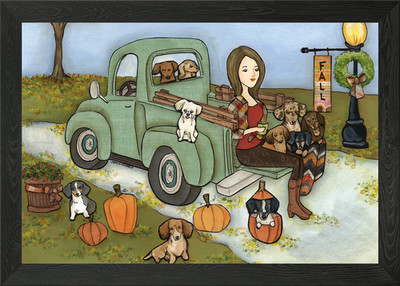 Its fall yall Gerahmtes Wandbild Poster Leinwanddruck Bild