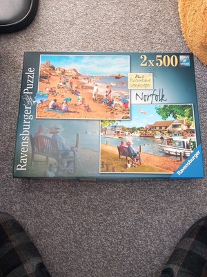 Ravensburger 2x 500 Puzzle von Norfolk 