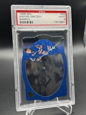 1996-97 Upper Deck SPx Wayne Gretzky SAMPLE Die-Cut #39 PSA 9