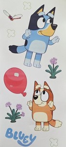 Bluey Room Wall Decals Peel & Stick 10 Pieces/Stickers Birthday Decor SET of 4