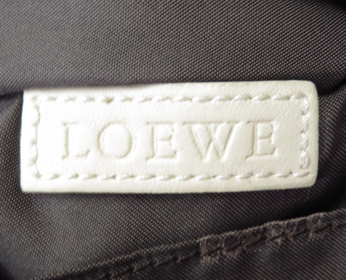 Autentica borsa a mano LOEWE Anagram Nappa Aire in pelle S#52888 - Foto 21 di 23