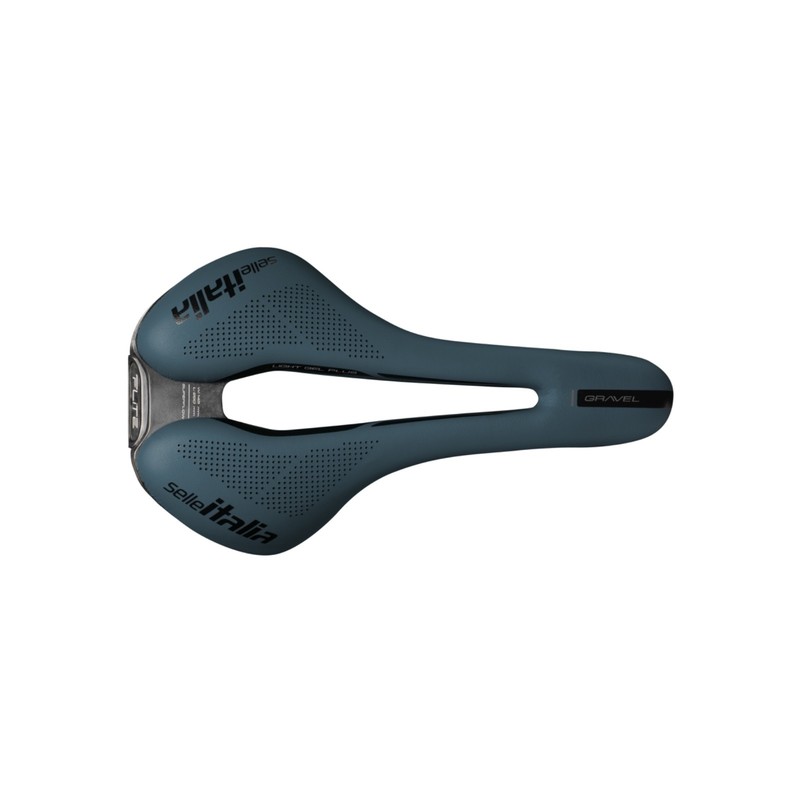 SELLE ITALIA FLITE BOOST TI316 SUPERFLOW GRAVEL SADDLE BLUE GRANITE SIZE L3