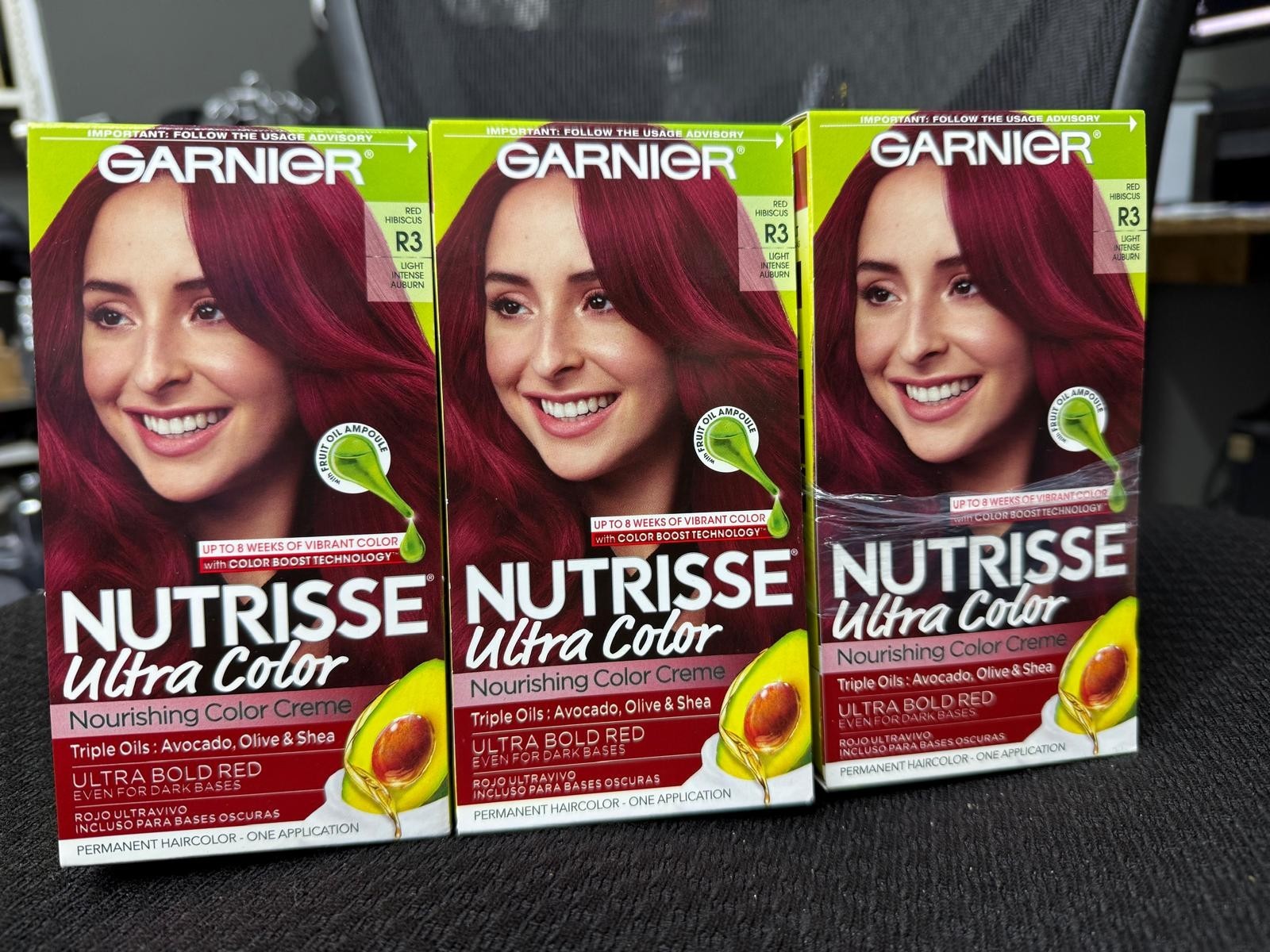 Nourishing R3 Light Intense Auburn (3 Pack)