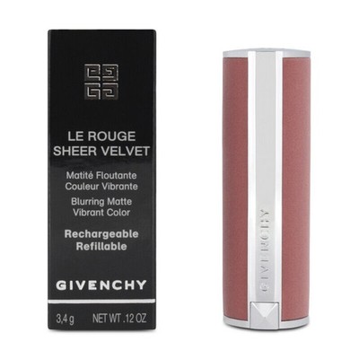 Givenchy Le Rouge Sheer Velvet Lippenstift matt Lippenfarbe 23 Rose unwiderstehlich