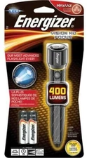 Energizer LED MaxViz 400 Lumens Metal Flashlight Vision HD Focus