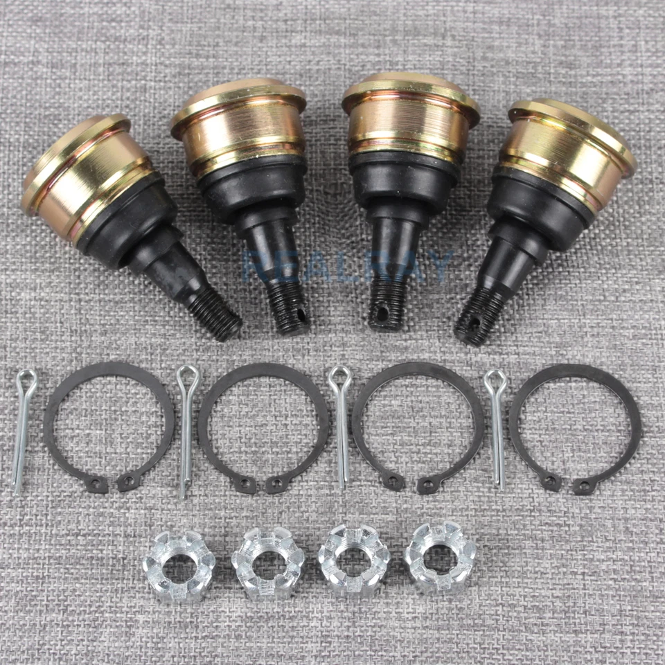 Para Yamaha Ball Joint 3B4-23579-01-00 Kodiak 450 Grizzly 550 4x4 superior inferior 4 peças - Imagem 4 de 4