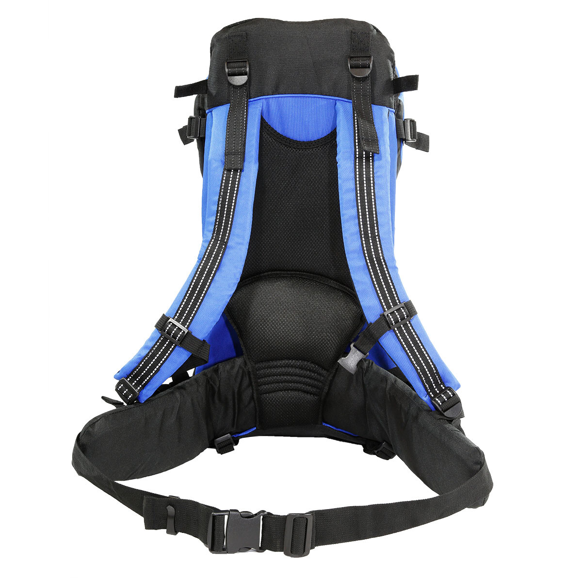 ClevrPlus Deluxe Outdoor Child Backpack Baby Carrier Light Outdoor Hiking, Blue