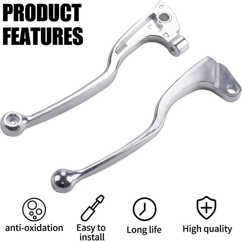 New Brake + Clutch Levers Yamaha YZ 80 125 250 490 XT TT 225 350 600 TW200 US - Image 4 of 4