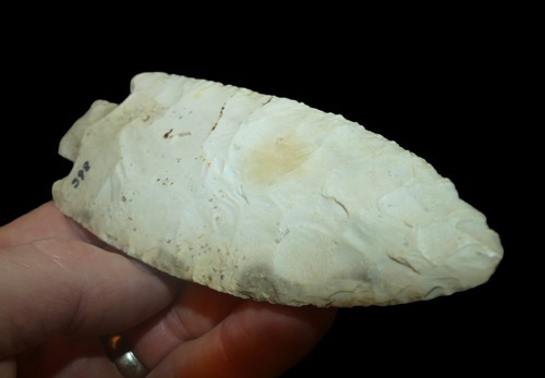 PIETRA STELO QUADRATO BOONE CO MISSOURI ARTEFATTO INDIANO PUNTA DI FRECCIA RELIQUIA DA COLLEZIONE - Foto 8 di 10