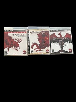 Dragon Age Lot of (3) Dragon age Origins/ Awakening and Dragon Age 11