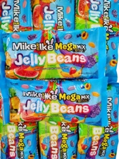 Mike & Ike Mega Mix 10 Flavor Jelly Beans, 14oz, BB 7/26, Lot of 4