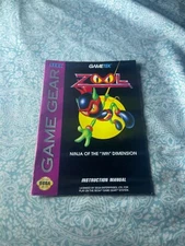 Sega Game Gear PAMPHLET ONLY Zool : Ninja of Nth Dimension