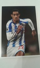 Tom Ince Huddersfield Town Hand Signed 7x5 bordered photo Autograph