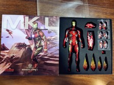 CS Fantascraft Iron Man MK50 Metal Action Figure 1/12 Light Model In Box 16cm
