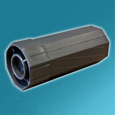 Walzenkapsel MAXI Für 60mm 8-Kant Stahlwelle - 146mm Gesamtlänge Ohne Stahlstift