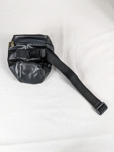 Las Vegas Vintage Retro Fanny Pack Waist Pack Belt Bag 80s 90s Black Adjustable - Picture 2 of 6