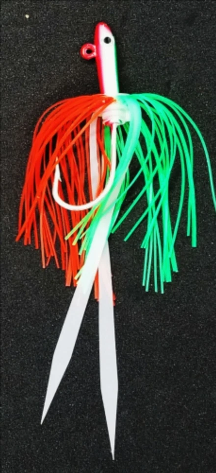 5 Teaser Stlye Glass Minnow Silicona Falda Señuelo Plantilla Fondo Nuclear Pesca Fluke Foto 3 de 3