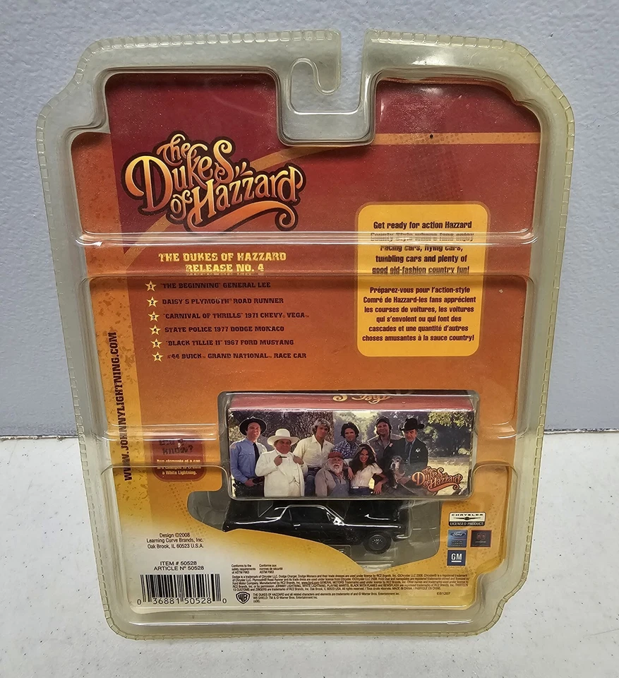 DUKES OF HAZZARD - RAW TILLIE 11 FORD MUSTANG JOHNNY LIGHTNING 1967 FORD TOY Foto 2 de 2