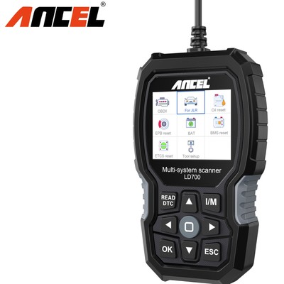 ANCEL OBD2 Scanner Alle Systeme Diagnose Check Engine ABS TPMS Öl Reset Für JLR