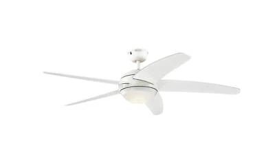 Deckenventilator mit LED Lampe und Fernbedienung Westinghouse Bendan Weiß 132 cm - Bild 1 von 4