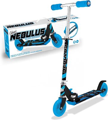 Ozbozz Nebulus Adjustable Scooter Blue & Black - Kinder Zweirad Scooter