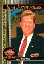 1999 ROOX Iowa BARNSTORMERS Jim Foster RC  Iowa HAWKEYES