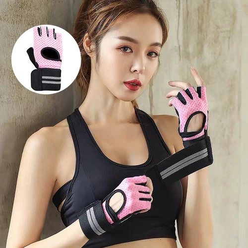 1Pair Cycling Bike Gloves Half Finger MTB Mountain Bicycle Sports Gloves Cycling - Picture 8 of 16