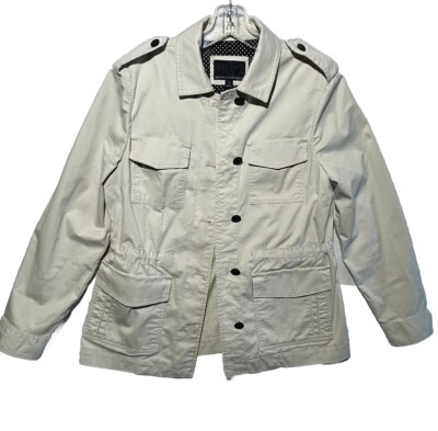 Banana Republic Jacket Women SMALL Beige Trench Coat