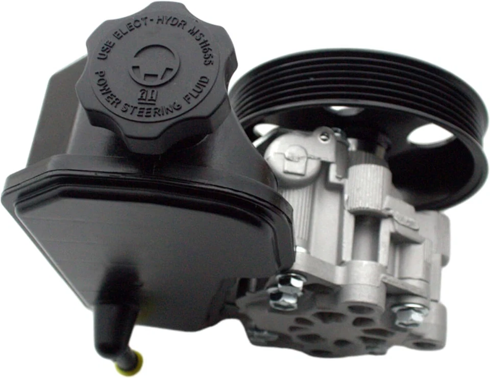 Bomba de dirección asistida con polea de depósito para Dodge Dakota 3.7 4.7 2005-2007 Foto 2 de 4